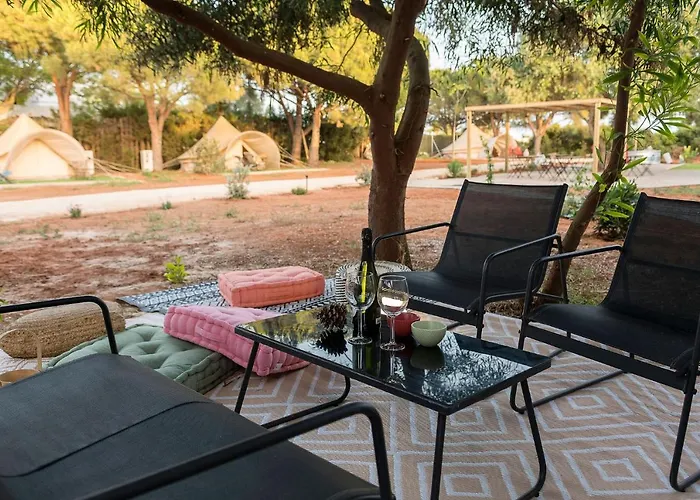 مكان تخييم Glamping La Mimosa Conil *