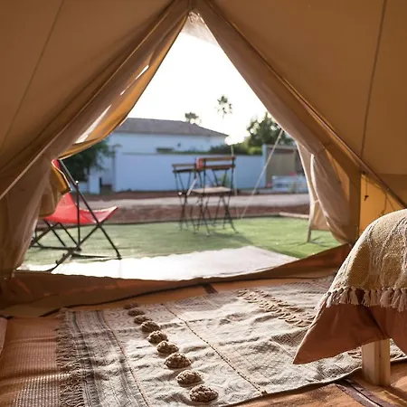 אתר קמפינג Glamping La Mimosa Conil קוניל דה לה פרונטרה